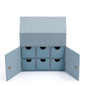 Caja <span class=keywords><strong>de</strong></span> Calendario <span class=keywords><strong>de</strong></span> Adviento Personalizada <span class=keywords><strong>de</strong></span> 12 Días con Diseño Único en Forma <span class=keywords><strong>de</strong></span> <span class=keywords><strong>Casa</strong></span> con Cajones <span class=keywords><strong>para</strong></span> Empacar Cosméticos, Cuidado <span class=keywords><strong>de</strong></span> la Piel, Chocolate, Joyería y Regalos - Product Image 6