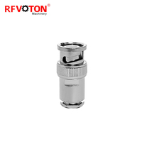 Connecteurs coaxiaux RF mâles à sertir et à souder Q9 BNC pour câbles coaxiaux RF RG58, RFR195, RG142, RG223, RG400