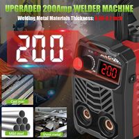 Machine à souder COROTC, nouvelle génération, démarrage à chaud, arc force, anti-adhésif, soudage lisse, protection contre les surintensités, 4,5 kW, 120 A, moteur AC, ensemble d'accessoires, États-Unis