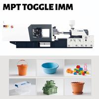 Machine de moulage par injection hydraulique MPT AT280-S, poids d'injection 721g, pour la production de seaux, bassins, caisses et jouets