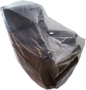 Plastic Furniture Covers for Moving - Heavy-Duty Couch Cover for Sofa, Waterproof & Dustproof Clear Moving Bags for Renovation, Wrap or Storage 