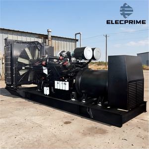Générateur diesel triphasé d'occasion Cummins 400/500/600/700/900/1000 kVA 50 Hz 380 V avec volant d'inertie et moteur Sterling à énergie libre - Product Image 1