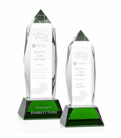 2024 Nouveau trophée de cristal de flèche optique. awards