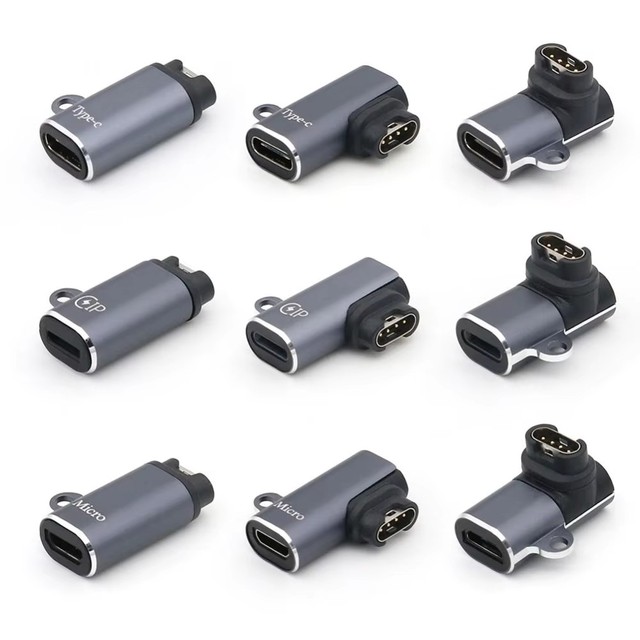Watch Data Cord Cable Charging Converter USB Female Type C Charger Adapter for Garmin Fenix 7 7S 7X 6 6S 6X 5 5S 5X Venu 2 2S