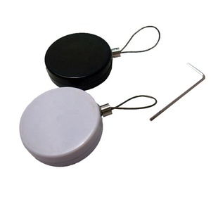 In acciaio cablata riavvolgitore/sicurezza recoiler/contro- furto scatola di tiro/display titolare - Product Image 1