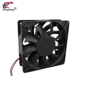 Quạt Tốc Độ Cao 120Mm 120*120*38Mm DC12V 2.7A 4Pin <span class=keywords><strong>PWM</strong></span> Rgb PC Quạt Không Chổi Than Máy Chủ 120Mm Quạt Làm Mát Thông Gió Tốc Độ Cao - Product Image 2