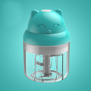 100/250/300ml Creative Carton Portable Food Grade Electric Mini Garlic Grinder with USB Charging - Product Image 2