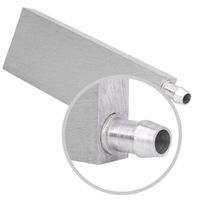 Kit de refroidissement liquide pour eau, comprenant radiateur, pompe, réservoir, bloc de tubes et plaque de refroidissement en aluminium 400