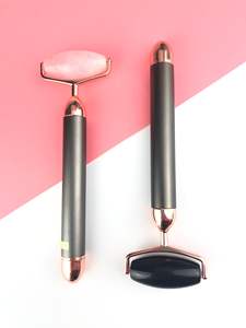 Mini Tightening Face Lifting Crystal Massage <b>Vibrating</b> Face Roller - Product Image 6