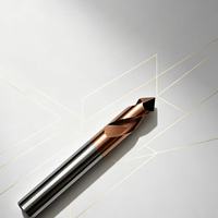 Foret de centrage en carbure de tungstène revêtu haute dureté CUFFNOD 60/90/120 degrés, compatible CNC OEM/ODM