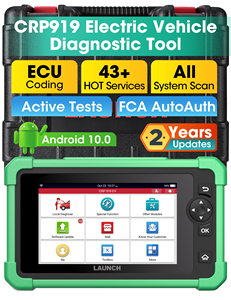 Escáner de Códigos <span class=keywords><strong>LAUNCH</strong></span> CRP919 EV Bluetooth <span class=keywords><strong>Profesional</strong></span>, Herramienta de Diagnóstico de Vehículos, Máquina de Escaneo OBD2 para Automóviles - Product Image 2