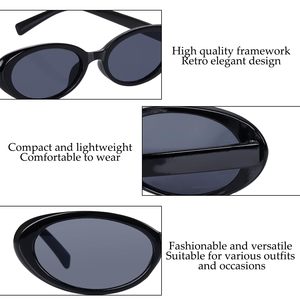 Gafas de Sol de Moda Unisex para Adultos, Montura de Acetato Vintage de Lujo con Forma de Ojo de Gato, Lentes Polarizadas TAC con Protección UV400 - Product Image 2