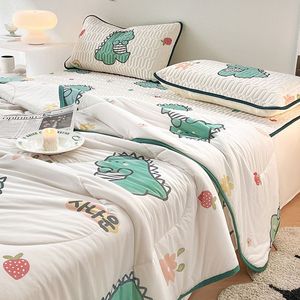 Colchoneta de Látex Refrigerante con Estampado de Dinosaurios de Dibujos Animados, Antideslizante, Transpirable, para Niños - Product Image 6
