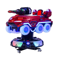 Rotation de haute qualité à 360 degrés levage monnayeur kiddie-rides machines de jeux vidéo voitures à bascule machine d'arcade