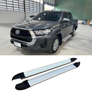 JOESHIER pour Hilux REVO 2007-2014, marchepieds latéraux en alliage d'aluminium, marchepieds, protection tout-terrain et de luxe - Product Image 6