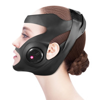 Masseur facial micro-courant V-face, masque de type bandage, appareil de lifting du visage, masque de beauté pour raffermir la peau quotidiennement