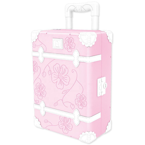 Multifunctional Deformed Luggage Suitcase Miniature Furniture <strong>Wardrobe</strong> Pretend Play <strong>Doll</strong> Toys House Princess Dress up Set Toy - Product Image 4