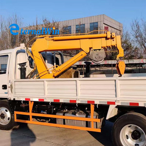 Xe tải cẩu 3t 5ton 6ton 8ton 12t 10ton 15ton Knuckle Boom thủy lực nâng cần cẩu xe tải gắn gấp cánh tay cần cẩu để bán - Product Image 2