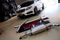 Système sain de tuyaux d'échappement de pièces d'auto d'acier inoxydable pour Benz AMG A45 2.0T W177 2018-2022