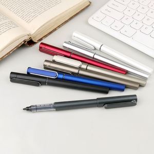 Business Signature 0.5Mm Gel <b>Pen</b> With Custom Logo Promotional Use Black Blue Ink - Product Image 1
