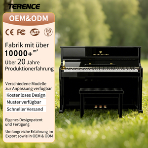 Piano numérique droit professionnel TERENCE S75 à 88 touches lestées avec mécanisme à marteaux - Product Image 1