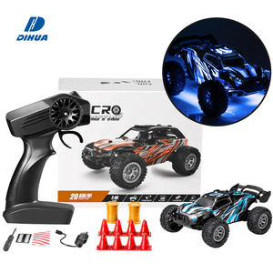 Coche de carreras pequeño de alta velocidad, vehículo de derrape con Control remoto, 20 km/h, 2,4 Ghz, escala 1/32 - Product Image 1