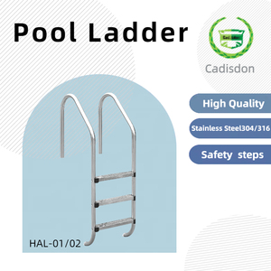 Échelle de piscine en matériau composite, matériel durable avec installation facile et économie d'énergie - Product Image 2