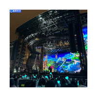 Pantalla LED para Exteriores de Alquiler, Resistente al Agua IP65, para Escenarios, Conciertos, Festivales, Publicidad, con Certificaciones CE, RoHS y FCC