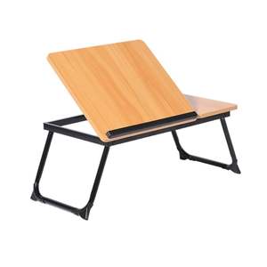 Toptan Ev Tipi Taşınabilir Katlanabilir Laptop Masası Yatak Masası Kucak Masası Çok Fonksiyonlu Küçük Laptop Masası - Product Image 5