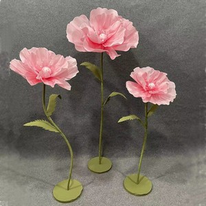 La dernière fleur décorative pour fenêtre, fleur en papier pour poteau de mariage, pour la photographie et la décoration, accessoires pour guide de route de mariage - Product Image 4