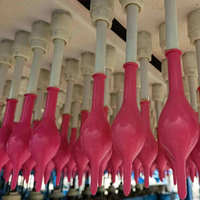 Ballon en latex de 10 pouces de haute qualité avec queue de liaison, couleur pastel, pour décoration de fête, vente en gros, article individuel
