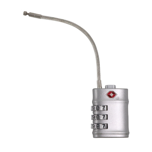 <span class=keywords><strong>Serrure</strong></span> de valise XMM-201 <span class=keywords><strong>Logo</strong></span> personnalisé approuvé 3-Dial Reset mot de passe combinaison en alliage de Zinc fil de sécurité <span class=keywords><strong>serrure</strong></span> TSA - Product Image 3