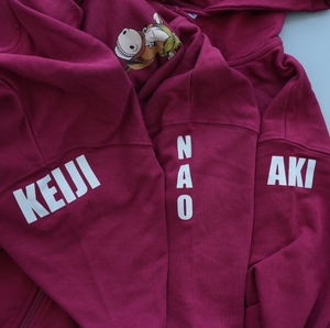 300G French Terry Zip up Sweats à capuche en coton Impressions numériques Sweats à capuche zippés pour hommes Personnalisé votre propre logo - Product Image 4