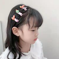 Lot de 10 mini pinces à cheveux colorées en plastique, motif fruits sucrés, pour enfants, bébés et petites filles - Vente en gros