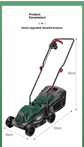 Cortadora de Césped de Alta Potencia con Cable para Jardines Pequeños y Medianos, Uso Doméstico, ODM-308 - Product Image 4