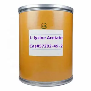 Supplement L-lysine Acetate Powder Amino Acid Cas 57282-49-2 L-lysine Acetate