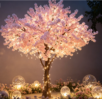 Nouvel Arbre Artificiel Grand Fleuriste en Fleurs de Cerisier, Résistant aux UV en PE, Écologique pour Décoration Intérieure, Extérieure, Maison, Bureau, Mariage