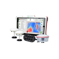 Récepteur GNSS haute précision pour l'agriculture, système de nivellement de terrain par satellite, système de nivellement de terrain GPS, système de contrôle de nivellement de rizières