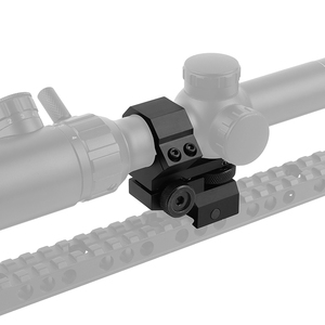 Focuhunter Phụ kiện ống ngắm có độ phóng đại cao 25.4mm có thể điều chỉnh theo chiều dọc theo chiều ngang bằng nhôm màu đen 1in 1X - Product Image 6