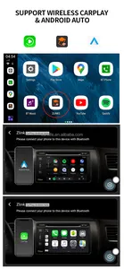 Récepteur multimédia Android auto/Carplay, 4 go/64 go, wi-fi, boîte ia intelligente, Android, diffusion vidéo de voiture, pour BenZ