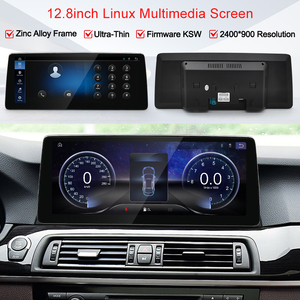 STWEI 2026 Nueva Pantalla Delgada con Sistema Linux de 12.8 Pulgadas y Resolución 2400X900 para BMW Serie 5 F10 F11, Reproductor Automotriz Inalámbrico CarPlay KSW - Product Image 5