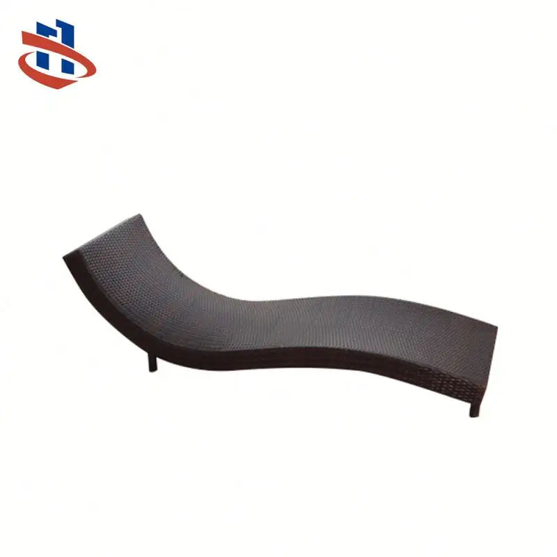 Muebles de exterior para piscina, tumbona, cama moderna, silla de ratán, muebles de exterior de aluminio personalizados, tumbona de jardín, dosel de teca