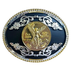 Hebilla de Cinturón Vaquero Occidental de Diseño de Fábrica a Buen Precio, Hebilla de Metal Grabada Personalizada para Hombre - Product Image 1