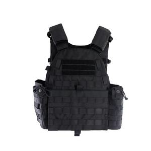 Vêtements de sécurité personnalisables en gros, directement de l'usine, veste tactique modulaire légère noire, veste d'assaut - Product Image 2