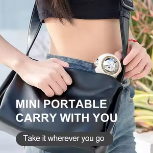 New Astronaut USB Rechargeable Mini <b>Handheld</b> Turbo Silent <b>Fan</b> 5V Bladeless Plastic for Household Car and Outdoor Use - Product Image 5