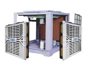 Climatisation évaporative de qualité industrielle écologique 18000m³/H avec système de sortie d'air supérieur <span class=keywords><strong>pour</strong></span> ateliers - Product Image 2