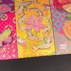 2025ซองสีแดงสุดสร้างสรรค์งานแฮนด์เมดสไตล์จีน<span class=keywords><strong>ย</strong></span>้อนยุคปั๊มทองสลักลายนูนแบบฤดูใบไม้ผลิเทศกาลตรุษจีนรุ่นพันห<span class=keywords><strong>ย</strong></span>วน - Product Image 3