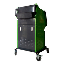 Machine de nettoyage de lubrification de moteur de voiture de machine de rinçage de système de lubrification de LCS-9800