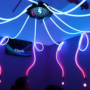 Botón de Activación del Sistema de Juego Interactivo, Tira de Luces LED Intermitentes, Juego Actual para Activar la Sala de Juegos - Product Image 6