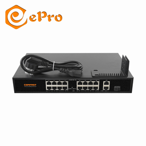 Epro Comfast CF-SF1162P 19 Cổng chuyển đổi mạng PoE 1000M RJ45 tốt nhất Ethernet Gigabit Gateway <span class=keywords><strong>Router</strong></span> quản lý AP điểm truy cập mới nhất - Product Image 1